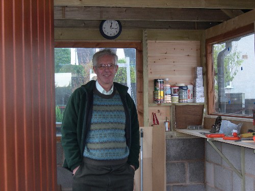Geoff in Signal Box