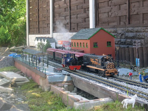 Trains in Station